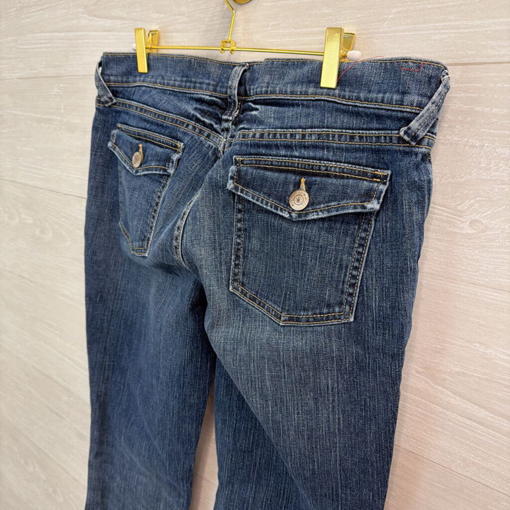 Banana Republic Medium Wash Bootcut Denim Jeans 12