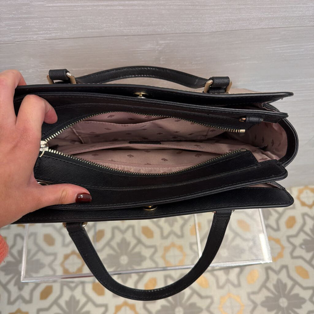Kate Spade Beige/ Black Rae Purse