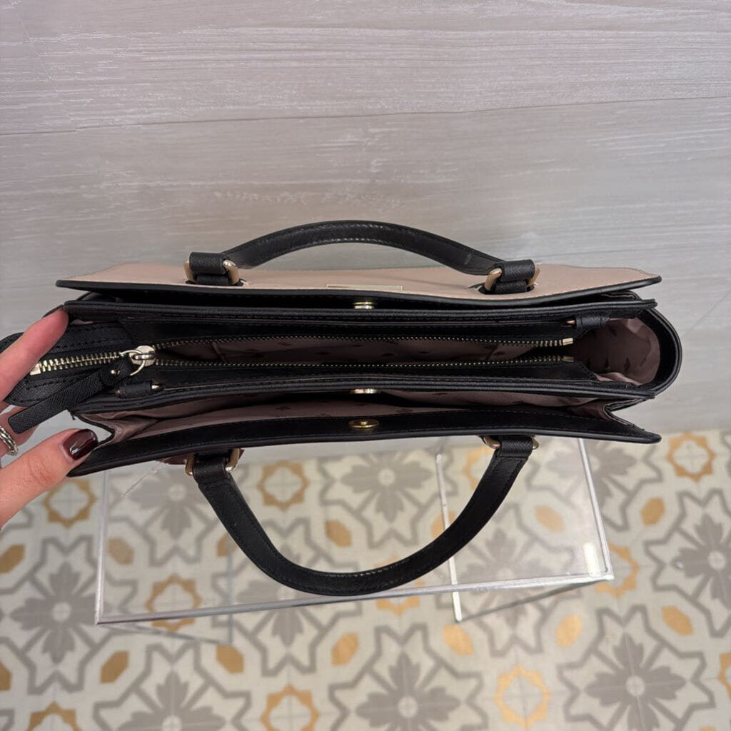 Kate Spade Beige/ Black Rae Purse