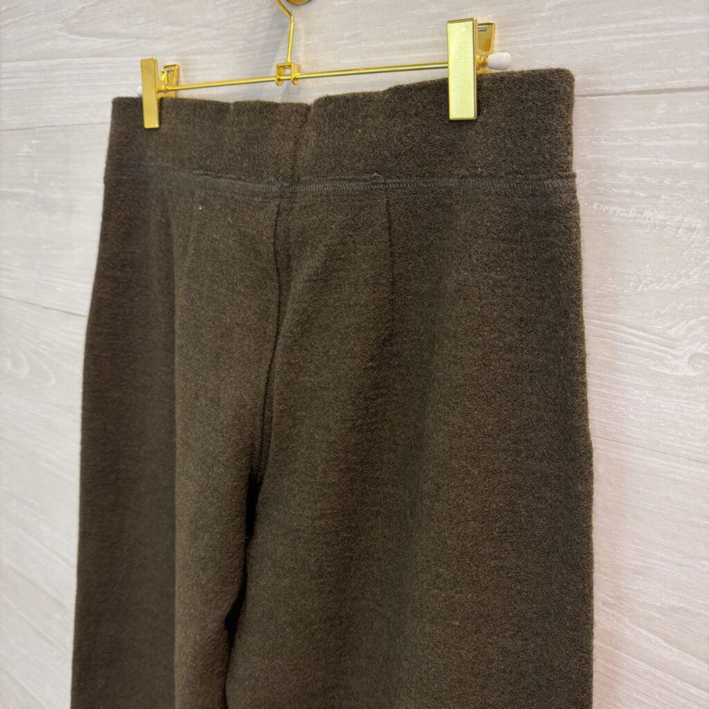 Eileen Fisher Green Knit Pull On Pants Extra Small