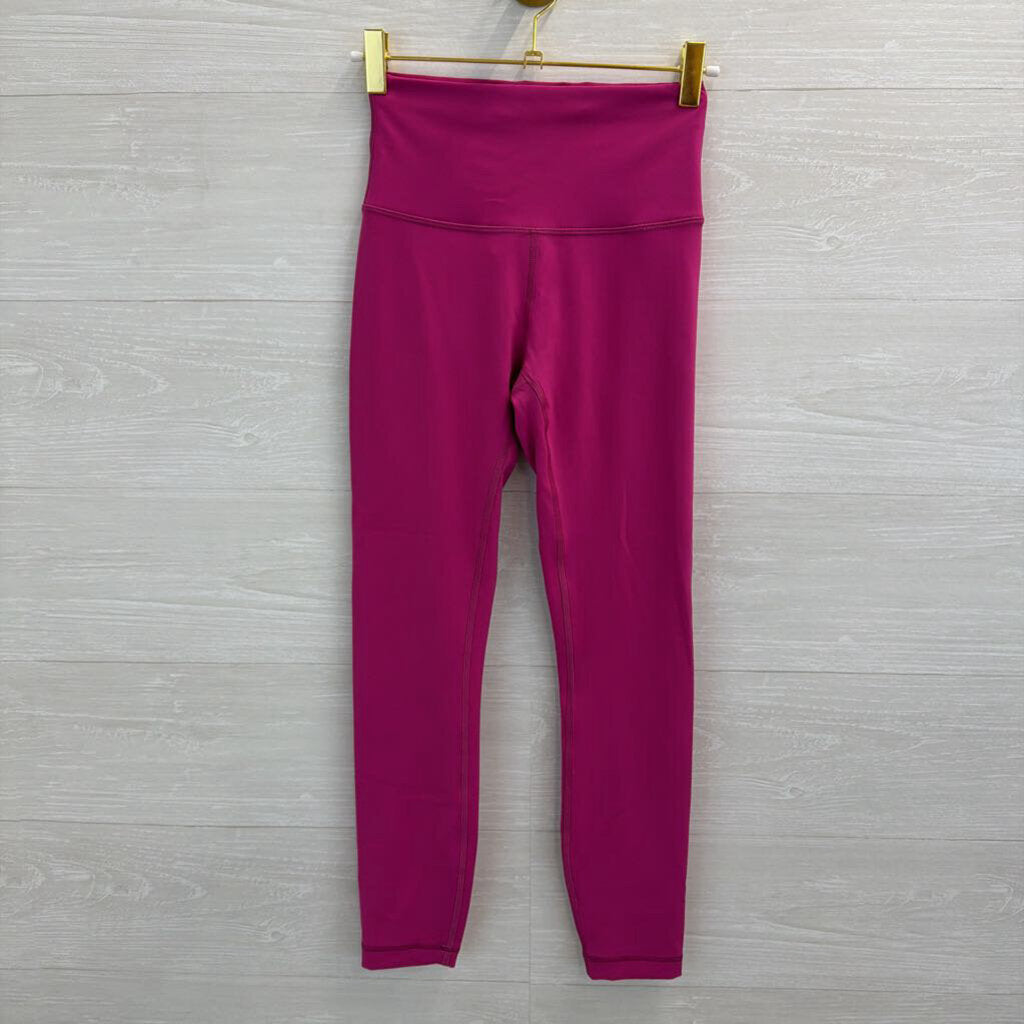 Lululemon Pink Cropped Leggings 4