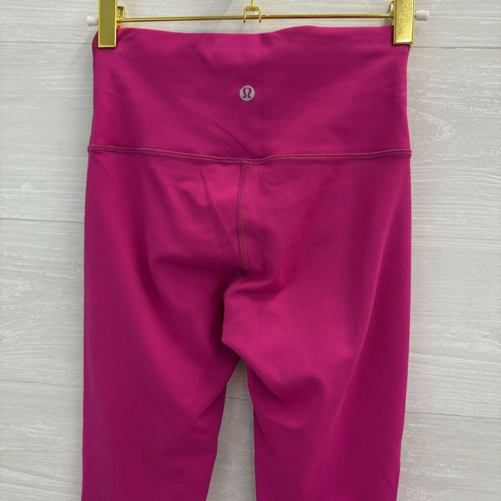 Lululemon Pink Cropped Leggings 4