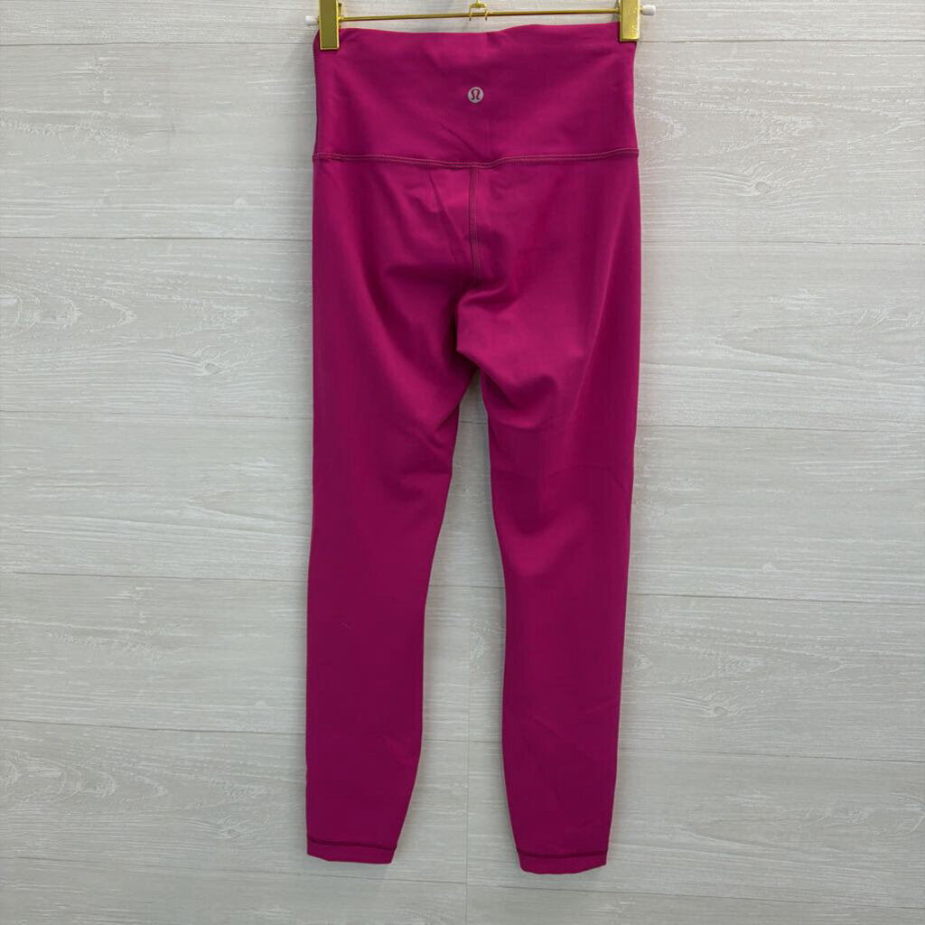 Lululemon Pink Cropped Leggings 4