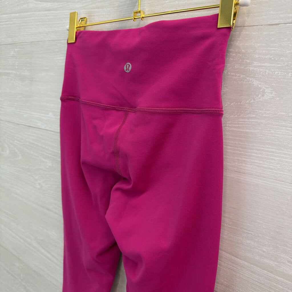 Lululemon Pink Cropped Leggings 4