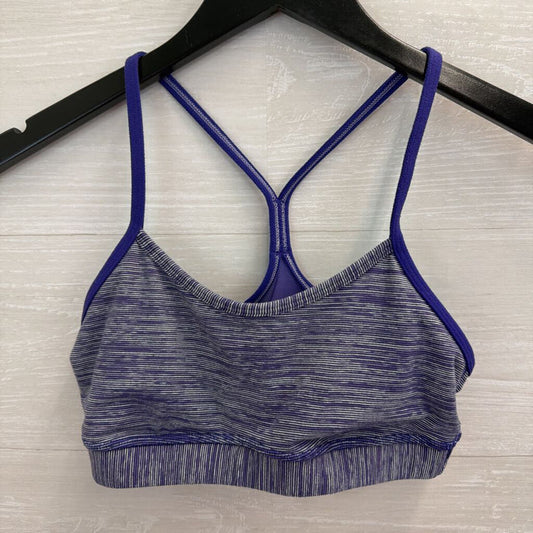 Lululemon Purple Striped Sports Bra 4