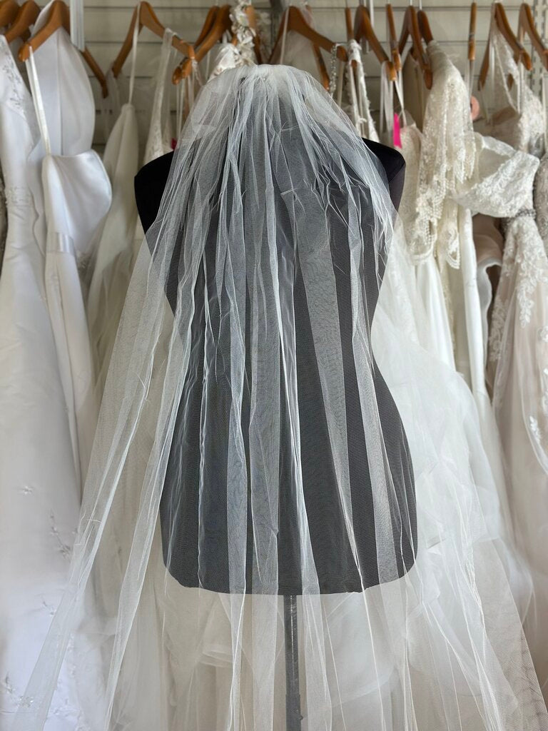 Lace Edge Cathedral Length Veil