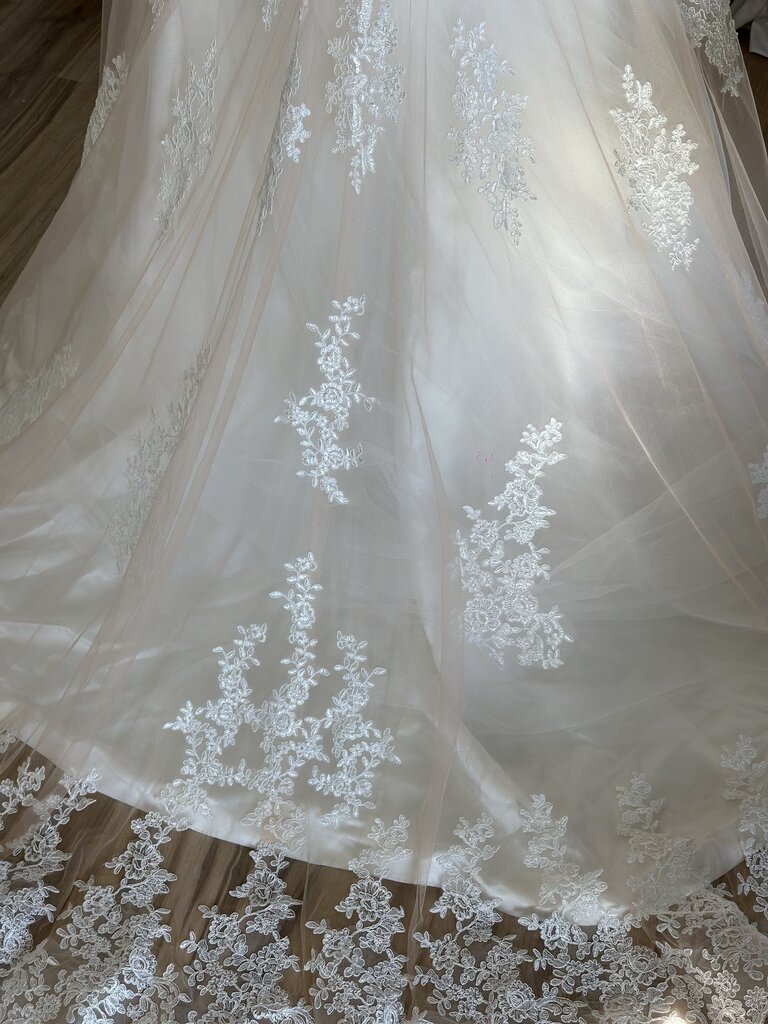 Strapless Lace Fitted Bridal Dress With Jacket 22