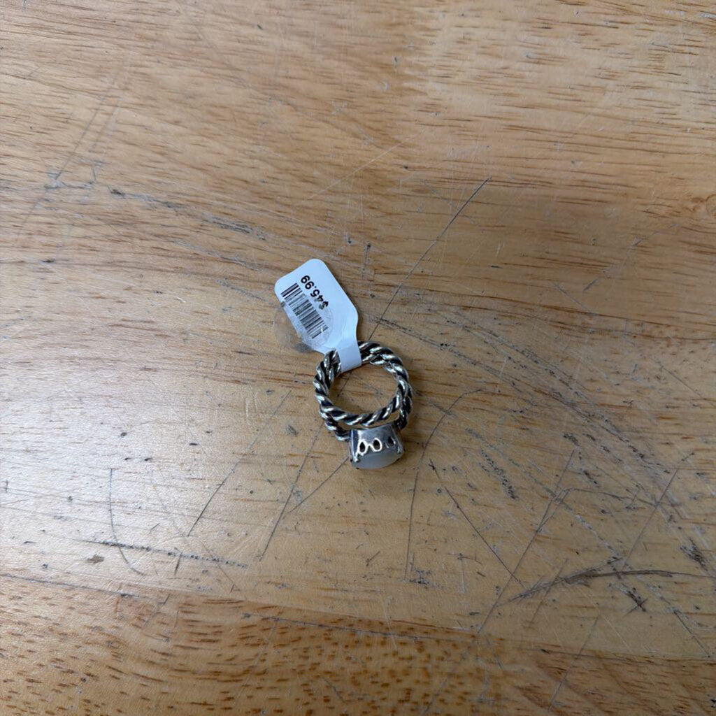 Pandora Silver/ Mother of Pearl Sincerity Rings