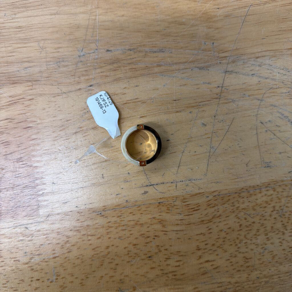 Michael Kors Brown/ White Thick Band Ring