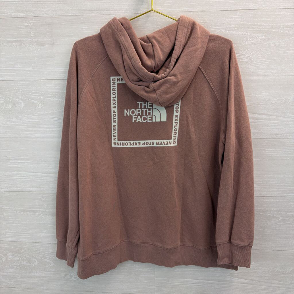 The North Face Purple Hoodie Extra Large