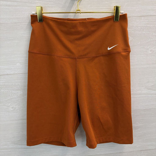 Nike Burnt Orange Biker Shorts Medium