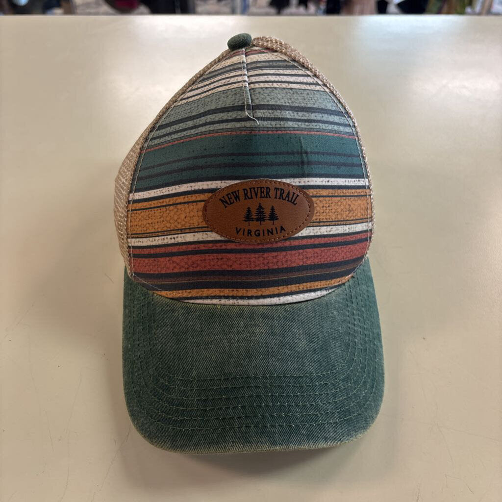 Legacy Green/ Multi New River Trail Trucker Hat One Size