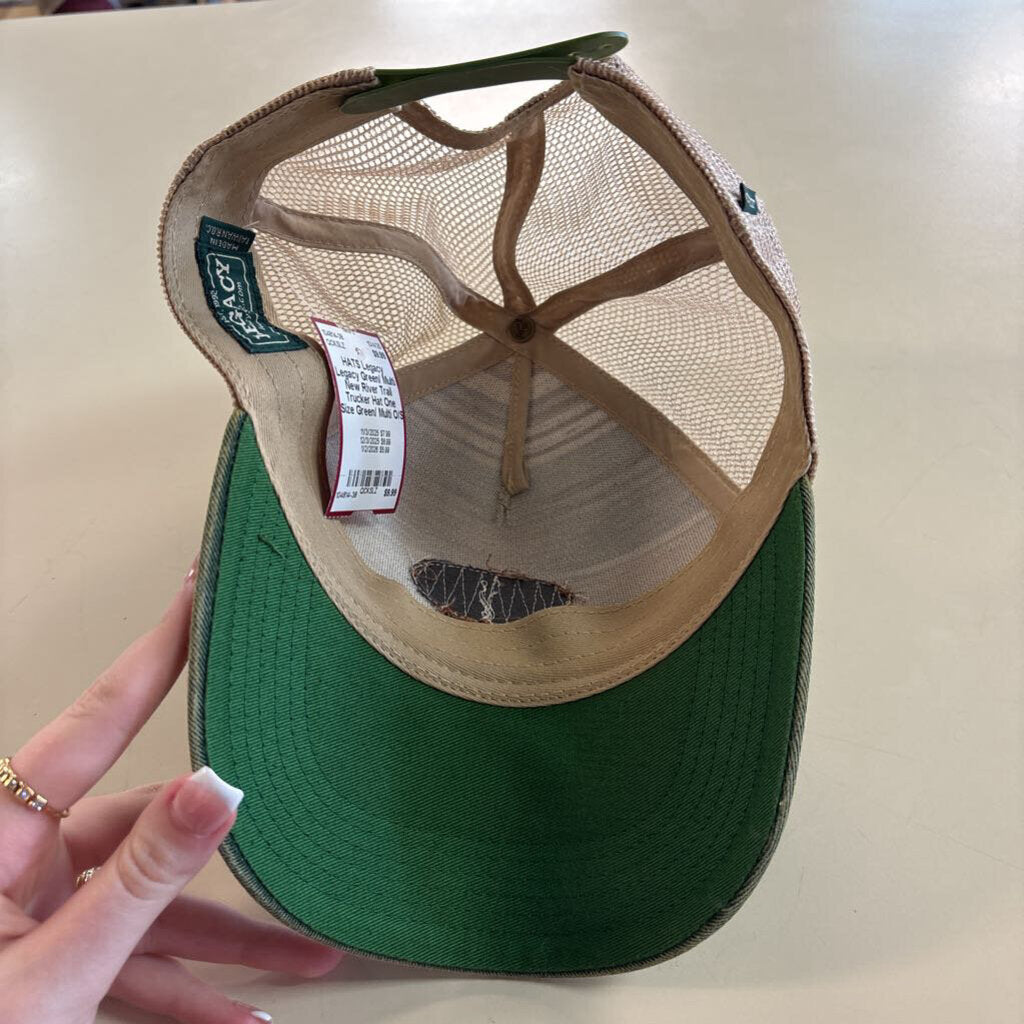 Legacy Green/ Multi New River Trail Trucker Hat One Size
