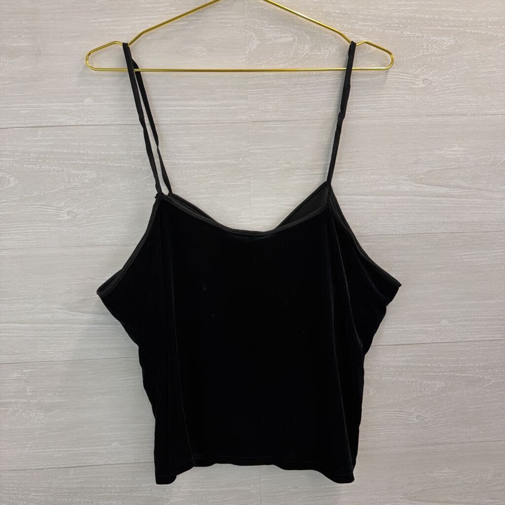 Cinema Black Velvet Tank Top Extra Large