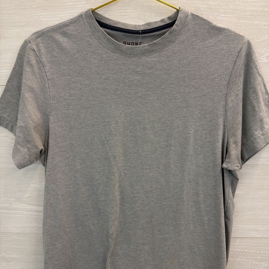 Rhone Grey Short Sleeve Top Medium