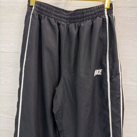 Nike Black/ White Wide Leg Pull On Track Pants Small