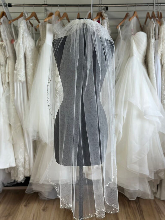 Symphony Beaded Edge Veil 7314VL