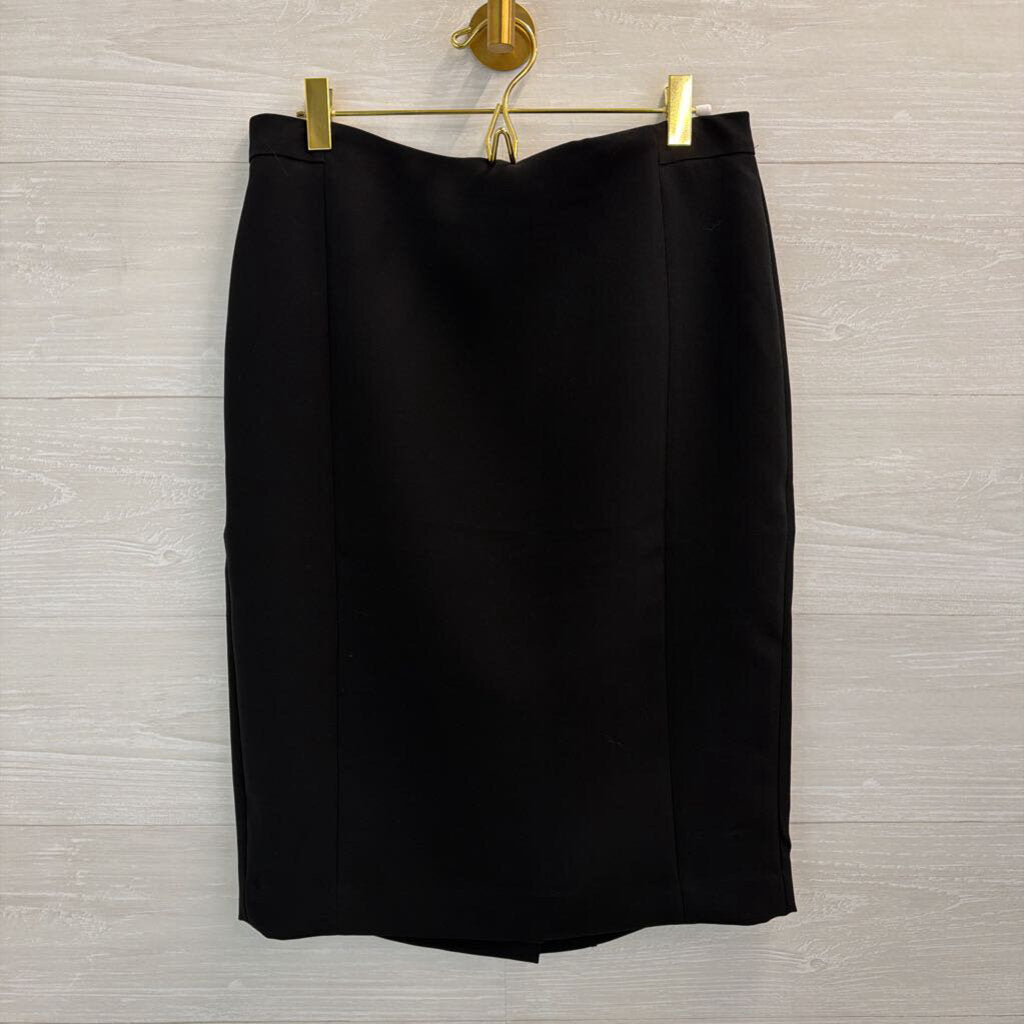 Ann Taylor Black Pencil Skirt 6
