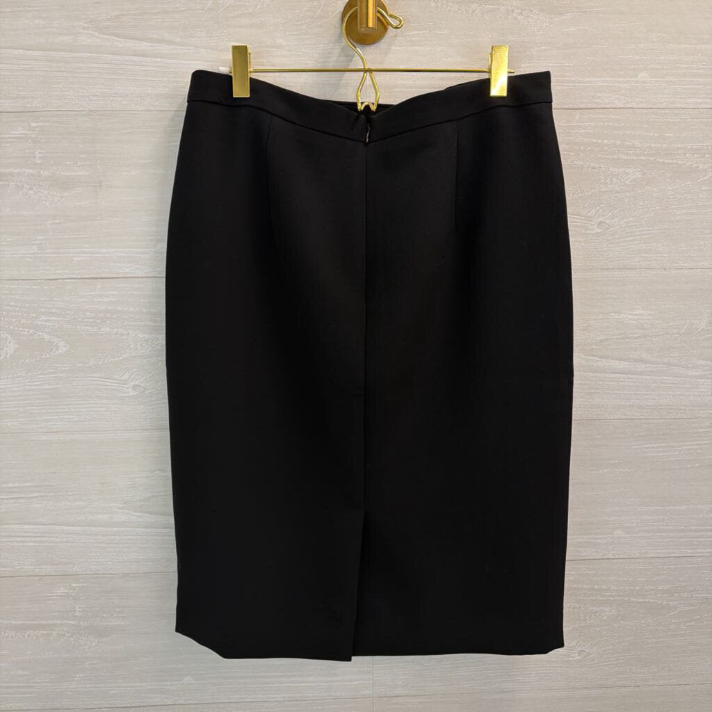 Ann Taylor Black Pencil Skirt 6
