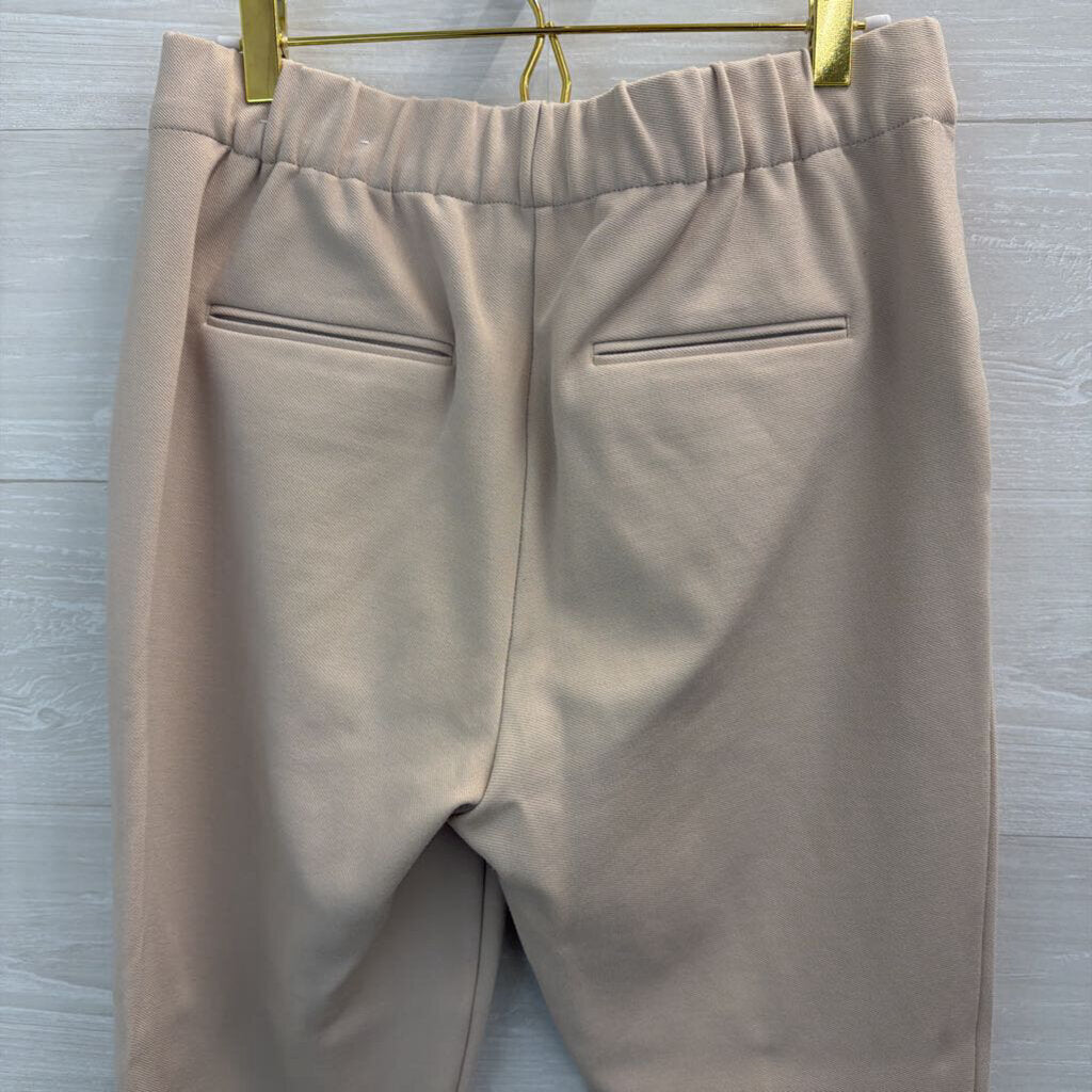 Ann Taylor Beige Pull On Trouser Pants Small