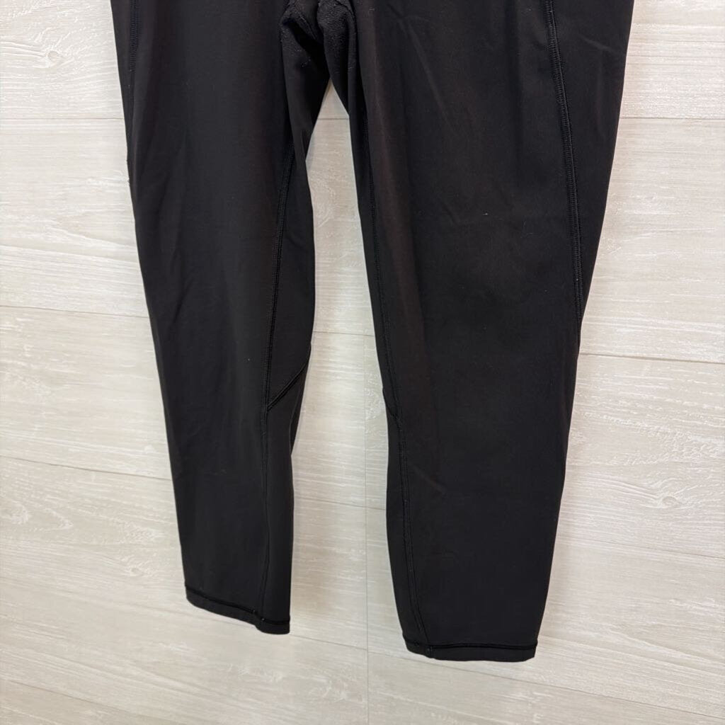 Lululemon Black Cropped Leggings 8