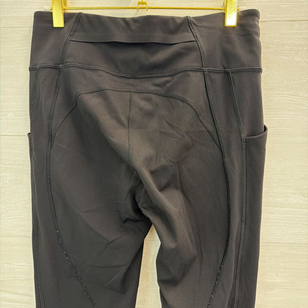 Lululemon Black Cropped Leggings 8