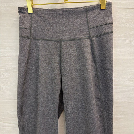 Lululemon Grey Flare Leg Leggings 8