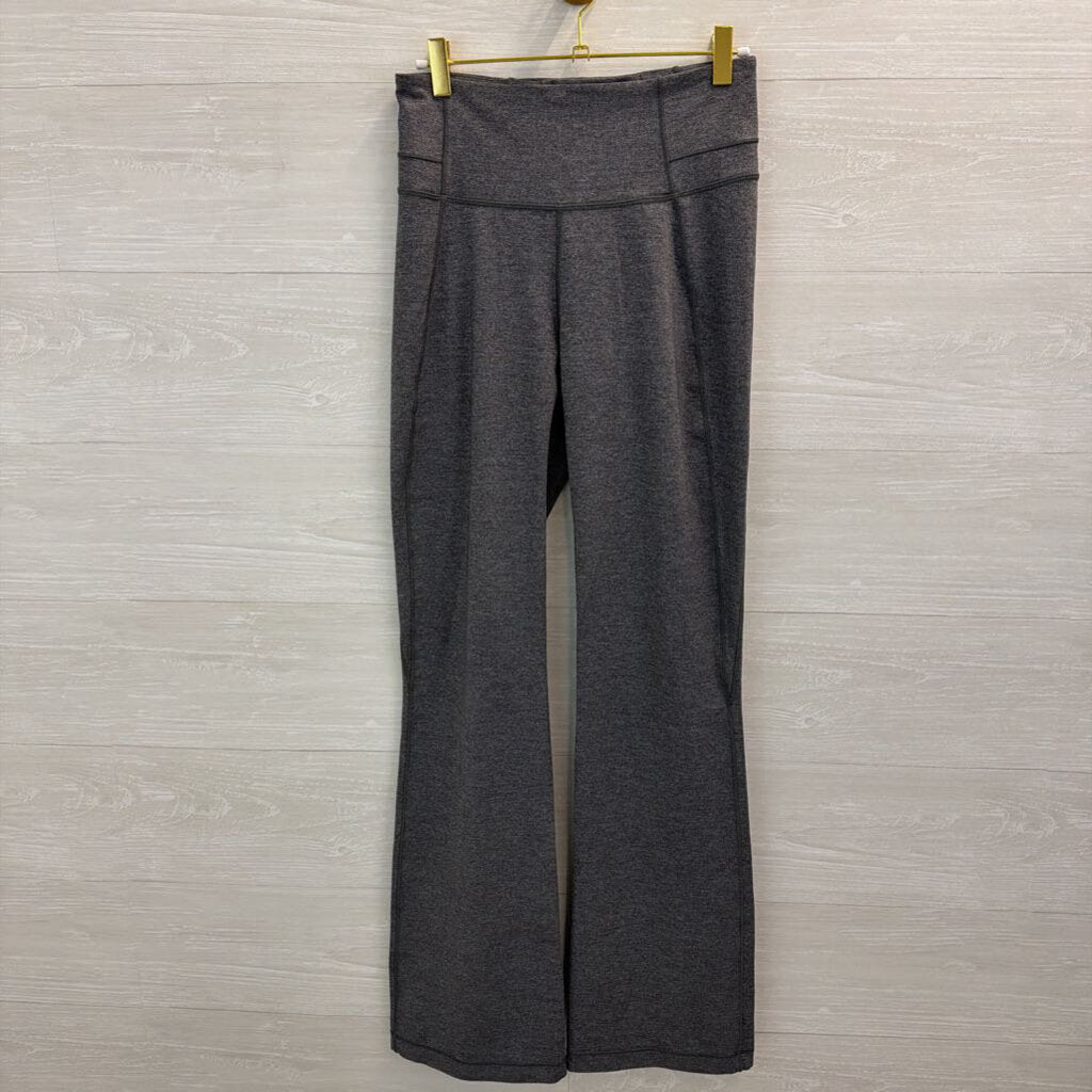 Lululemon Grey Flare Leg Leggings 8