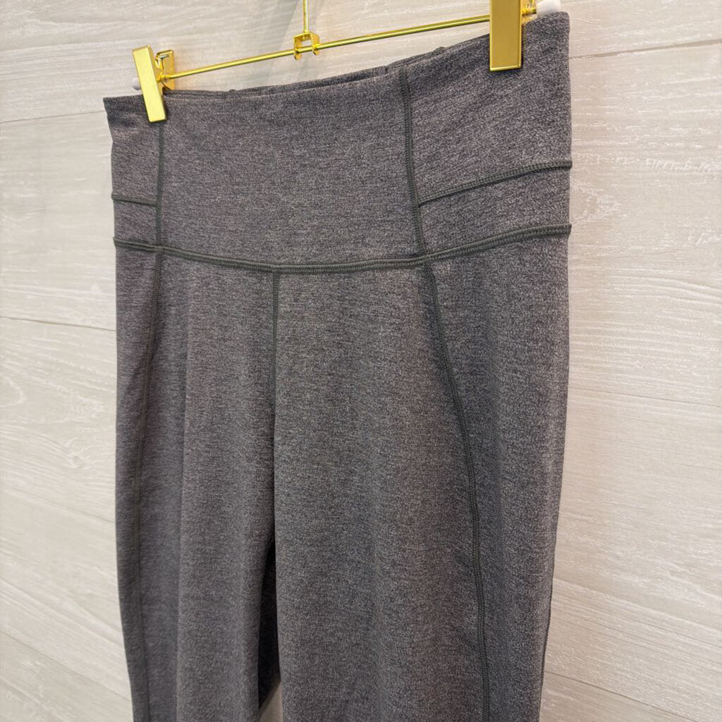 Lululemon Grey Flare Leg Leggings 8