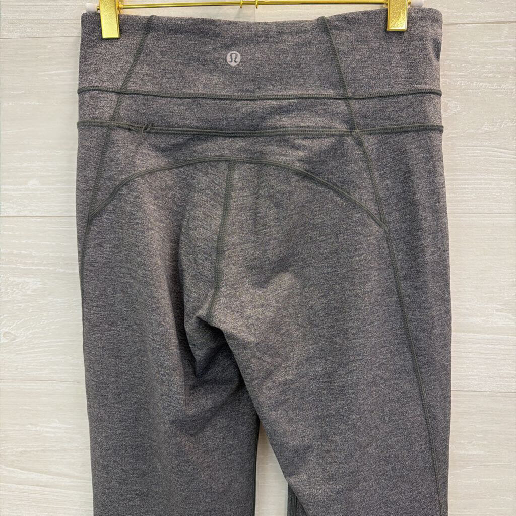 Lululemon Grey Flare Leg Leggings 8
