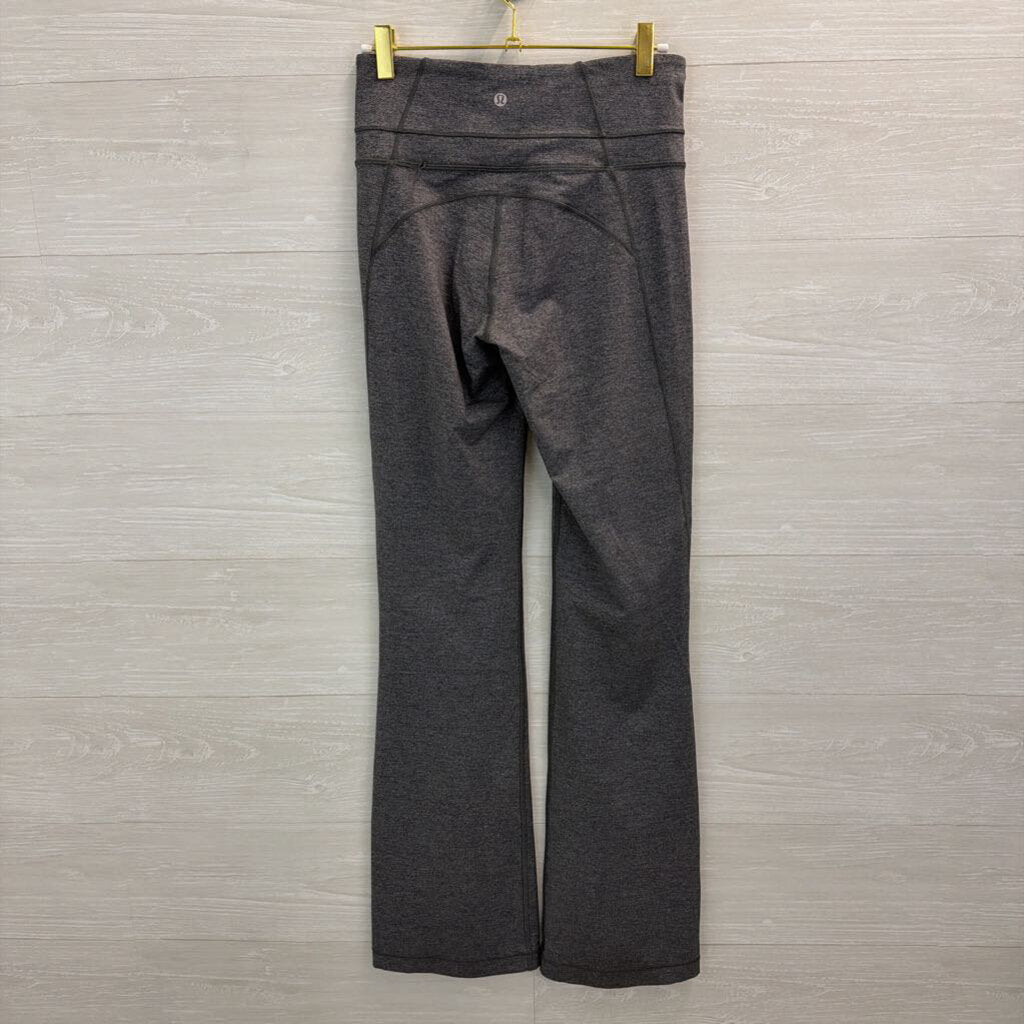 Lululemon Grey Flare Leg Leggings 8