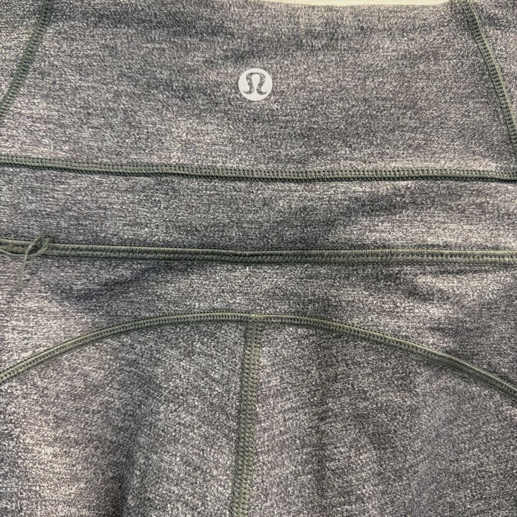 Lululemon Grey Flare Leg Leggings 8
