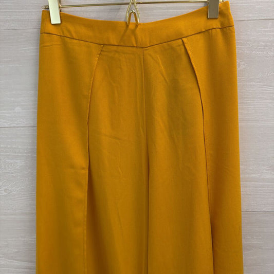 Lulus Yellow Wide Leg Palazzo Pants Extra Small