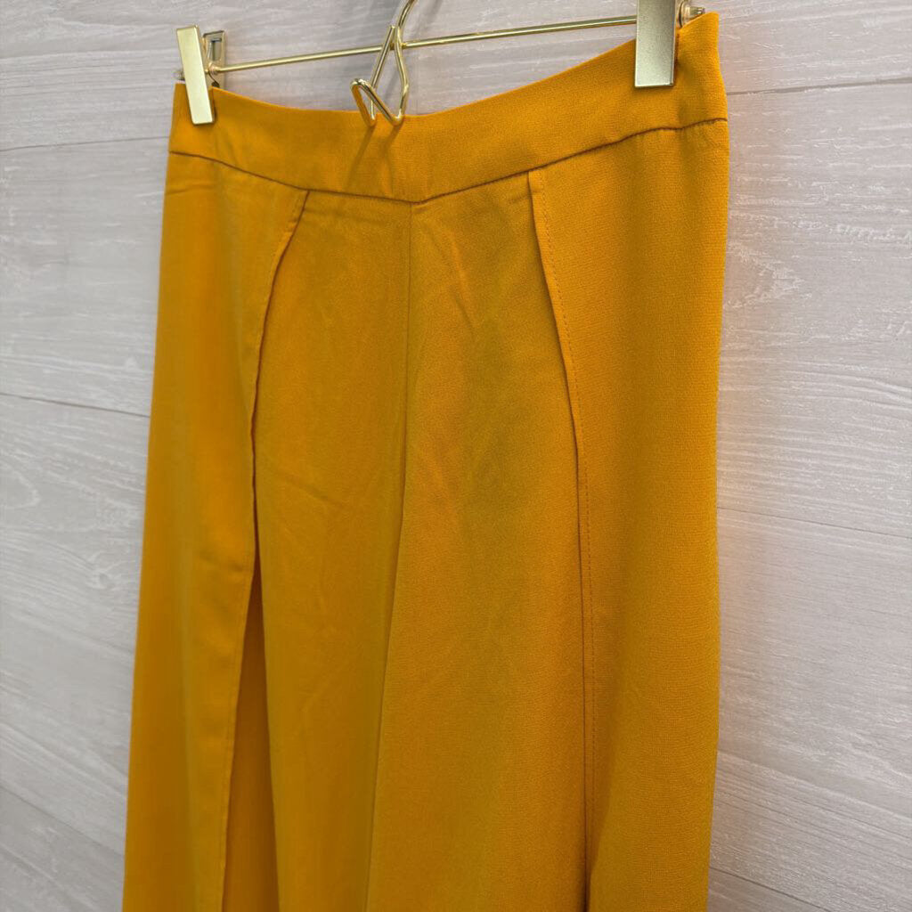 Lulus Yellow Wide Leg Palazzo Pants Extra Small