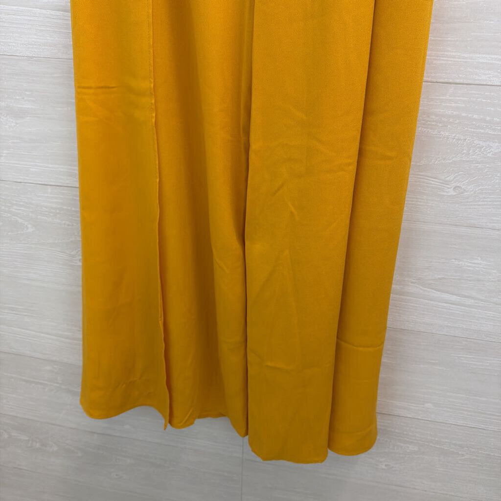 Lulus Yellow Wide Leg Palazzo Pants Extra Small