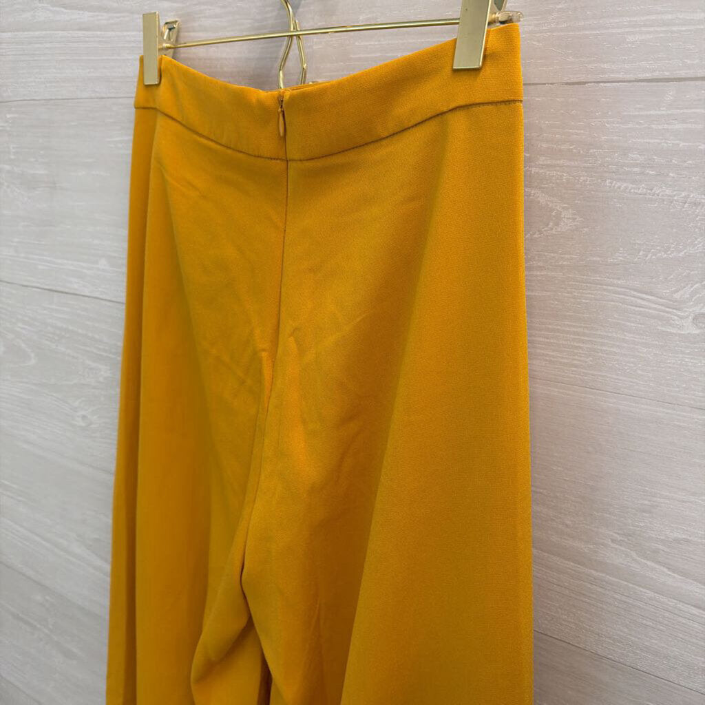 Lulus Yellow Wide Leg Palazzo Pants Extra Small