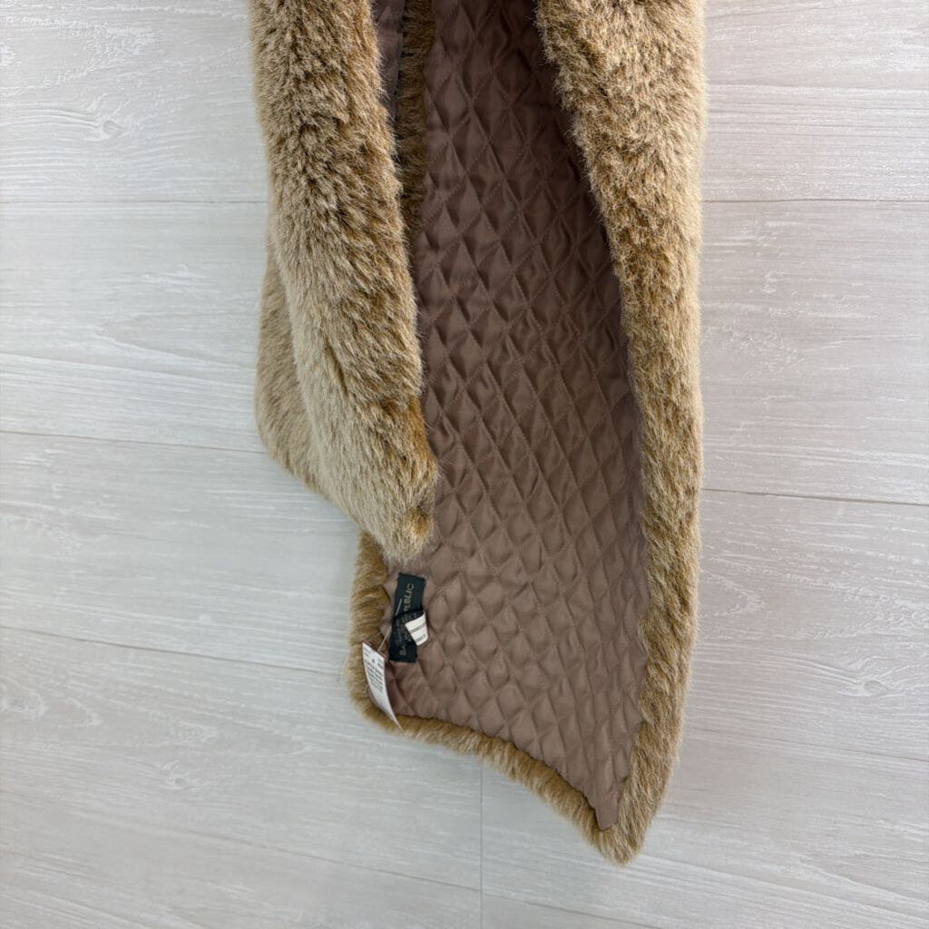 Banana Republic Brown Faux Fur Scarf