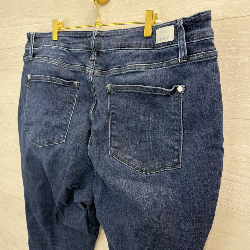 Judy Blue Dark Wash Skinny Fit Jeans 24W