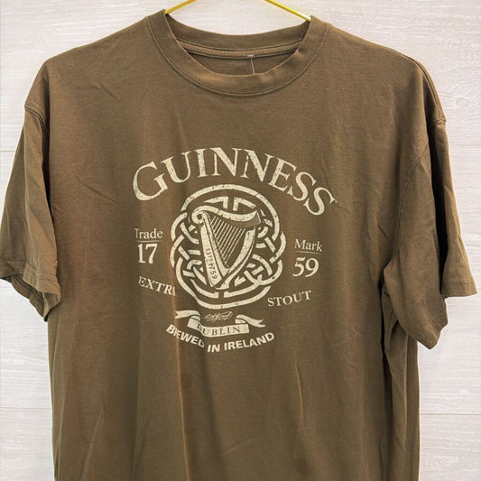 Guinness Green Short Sleeve Graphic Tee Medium