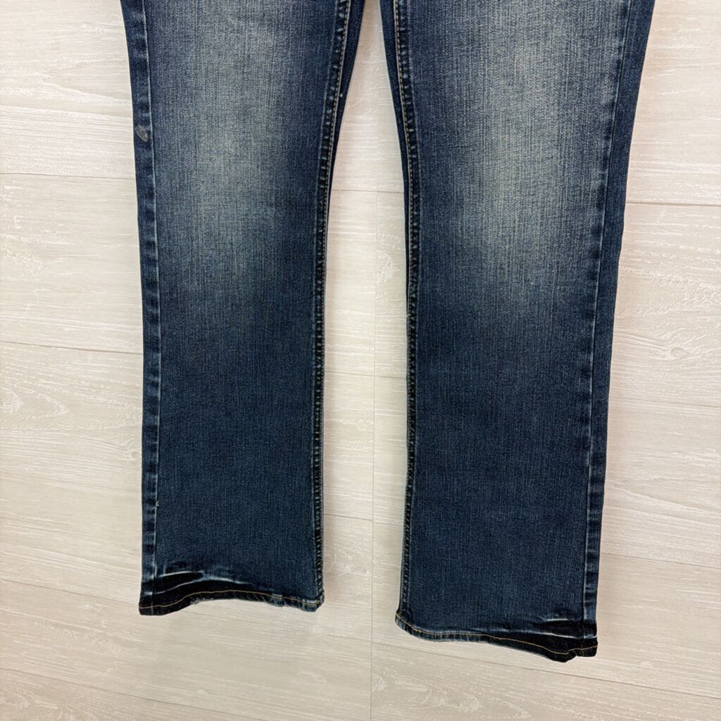 Silver Jeans Co Dark Wash Low Rise Slim Boot Jeans 24