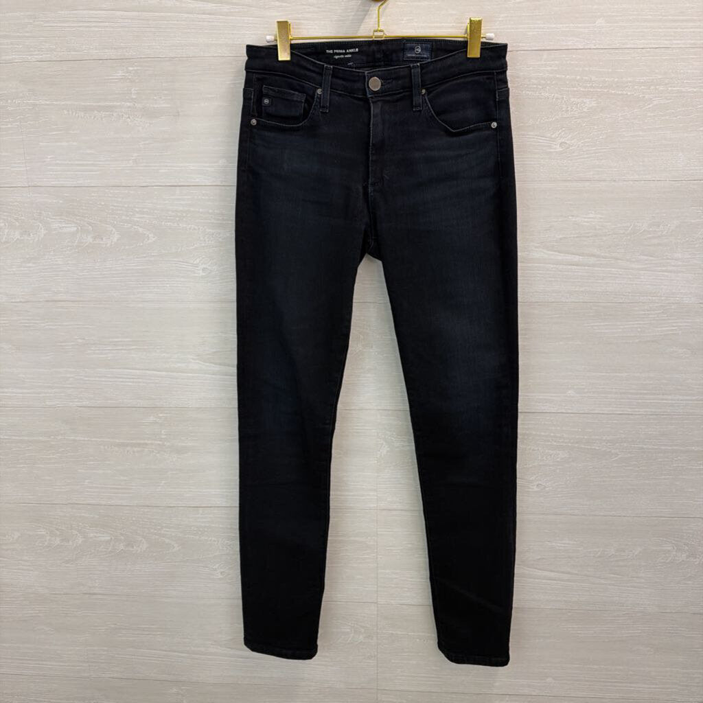 AG Dark Wash The Prima Ankle Cigarette Ankle Jeans 26