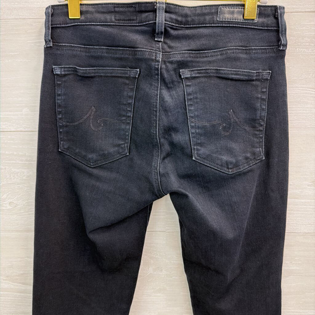 AG Dark Wash The Prima Ankle Cigarette Ankle Jeans 26