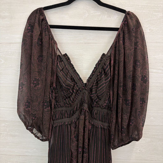 Free People You're A Jewel Printed Maxi Dress Medium