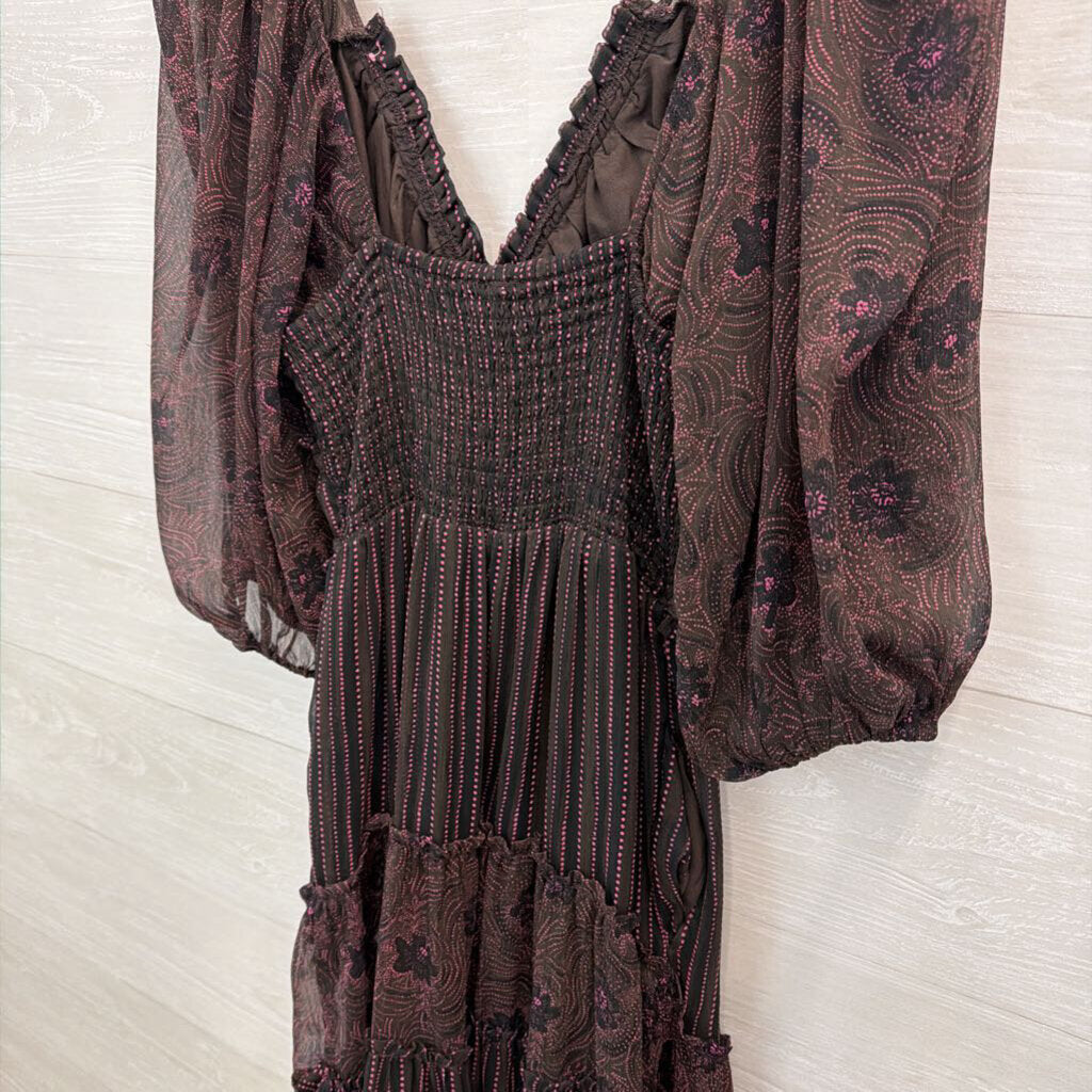 Free People You're A Jewel Printed Maxi Dress Medium