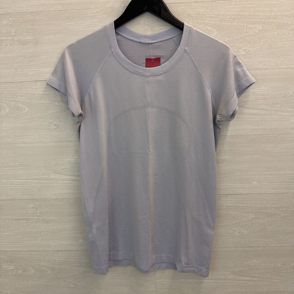 Lululemon Blue Short Sleeve Athletic Top 10