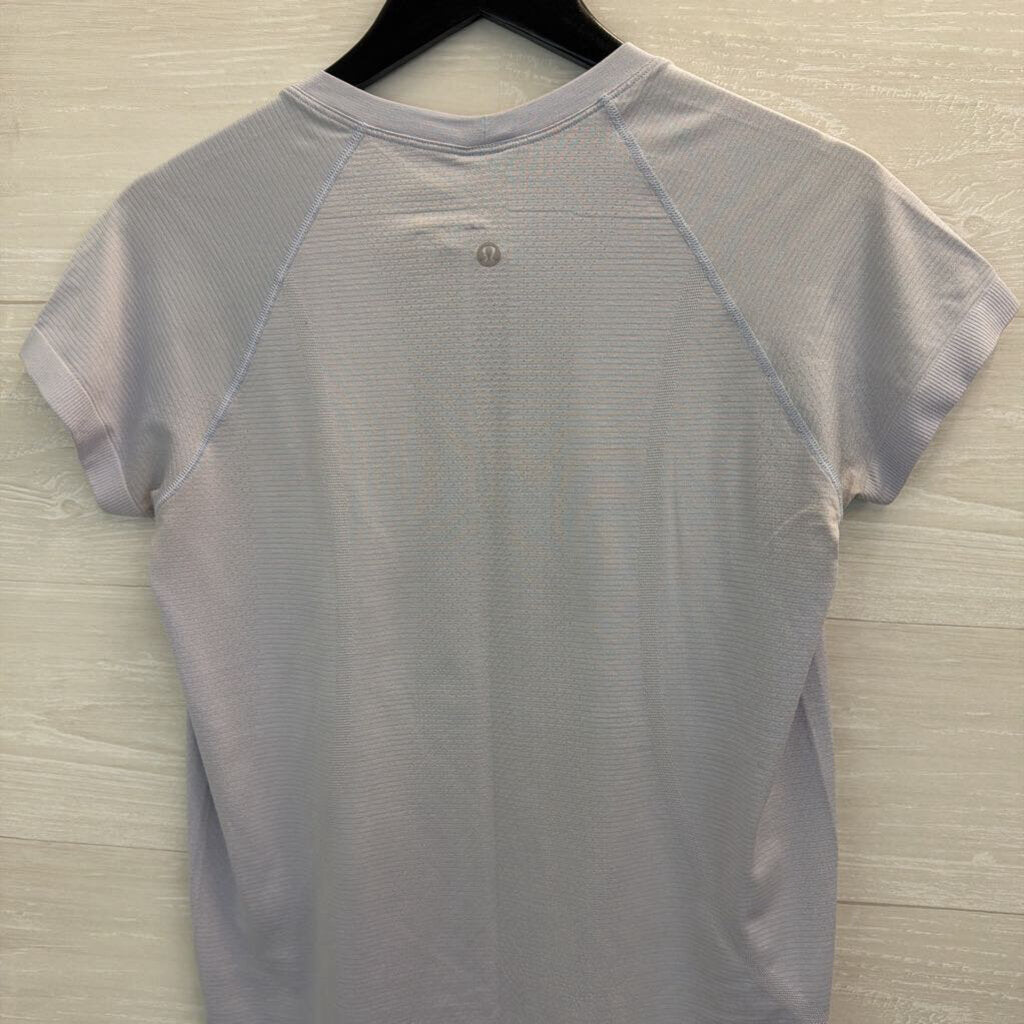 Lululemon Blue Short Sleeve Athletic Top 10
