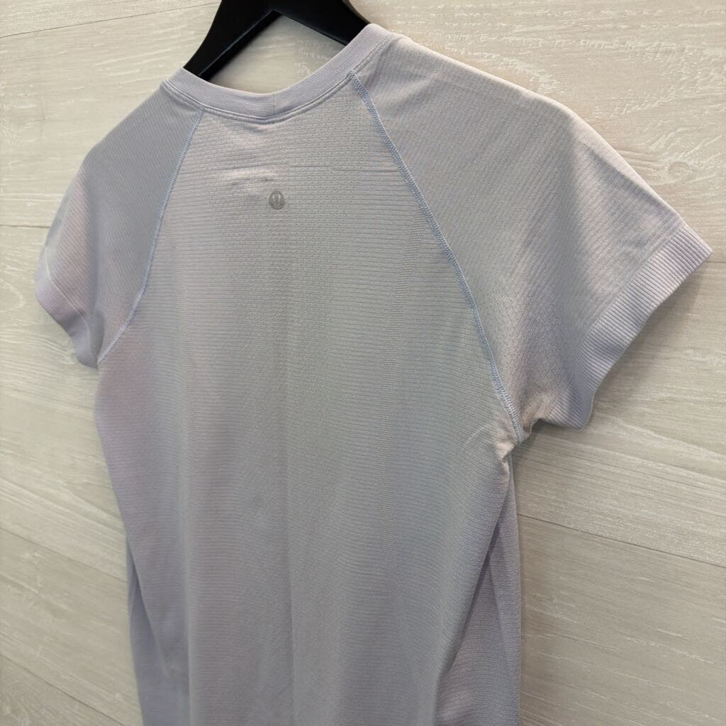 Lululemon Blue Short Sleeve Athletic Top 10