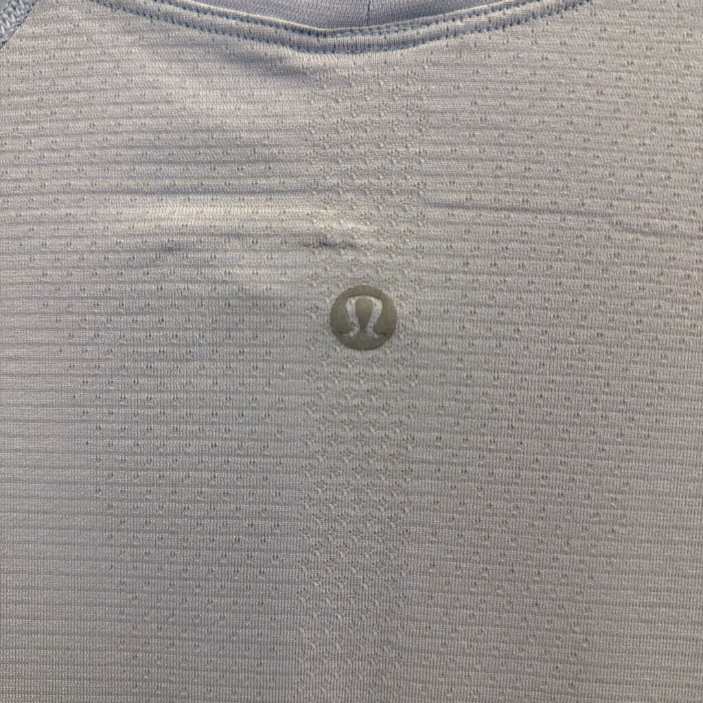 Lululemon Blue Short Sleeve Athletic Top 10