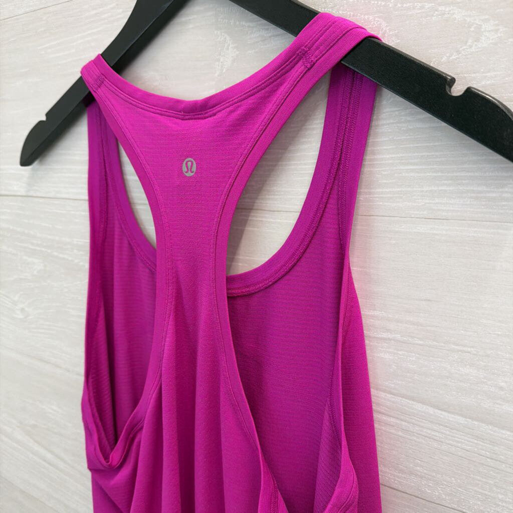 Lululemon Bright Pink Tank Top 10
