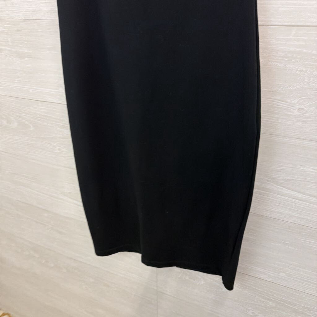 Lulus Black One Shoulder Dress Medium